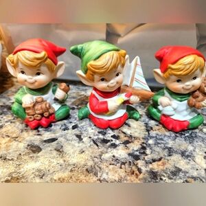 Home Interiors Mini Toymaker Elves